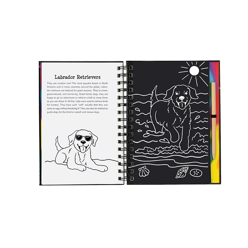 Scratch & Sketch Puppies (Trace Along)
