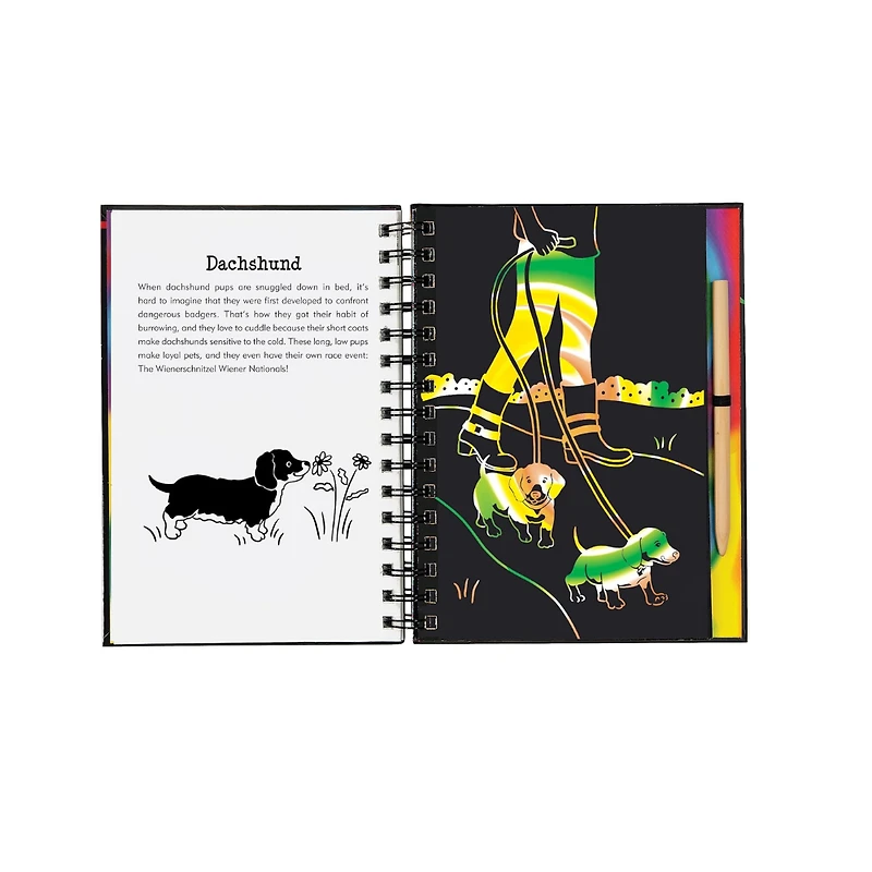Scratch & Sketch Puppies (Trace Along)