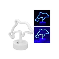 LED Dolphin on Base Decorative