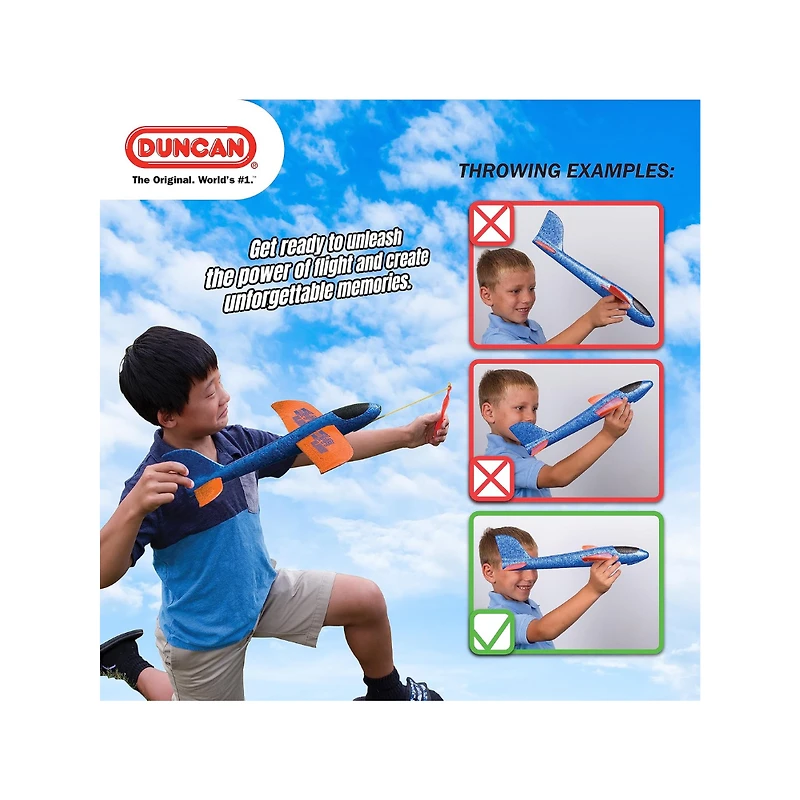 Duncan X-14 Glider with Hand Launcher (Random color)
