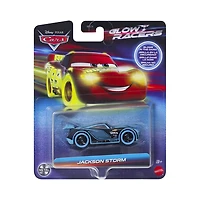 Hot Wheel Sdisney Cars Glow Racers 1:55 Scale (Random Pick)