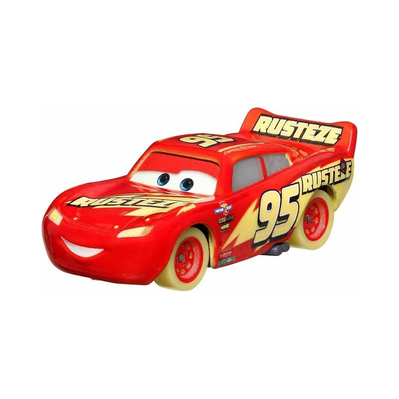 Hot Wheel Sdisney Cars Glow Racers 1:55 Scale (Random Pick)