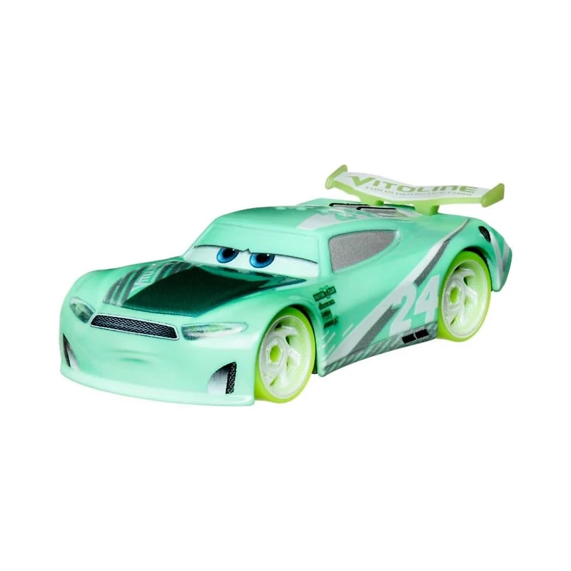 Hot Wheel Sdisney Cars Glow Racers 1:55 Scale (Random Pick)