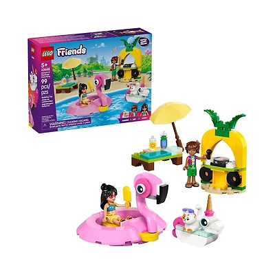LEGO Friends Unicorn & Flamingo Pool Party 99 Piece