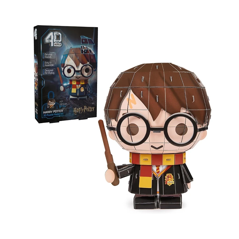 Harry Potter 4D Build 87-Piece 3D Model Puzzle