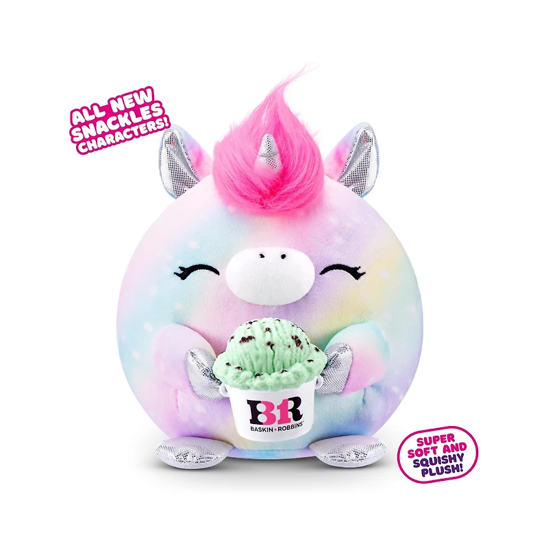 Mini Brands Snackles Series 2 Surprise Plush Blind Box – (Random pick)