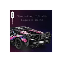 Cyberpunk LAM Super Car Building Block Set – 1314 Pieces