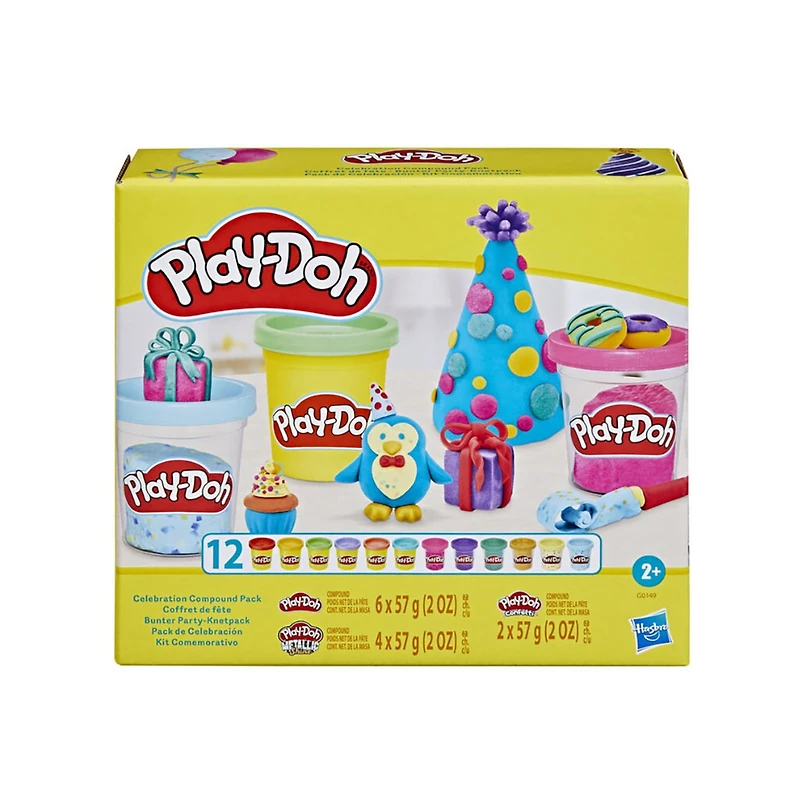 Play-Doh Celebration Mix Modeling Compound Set