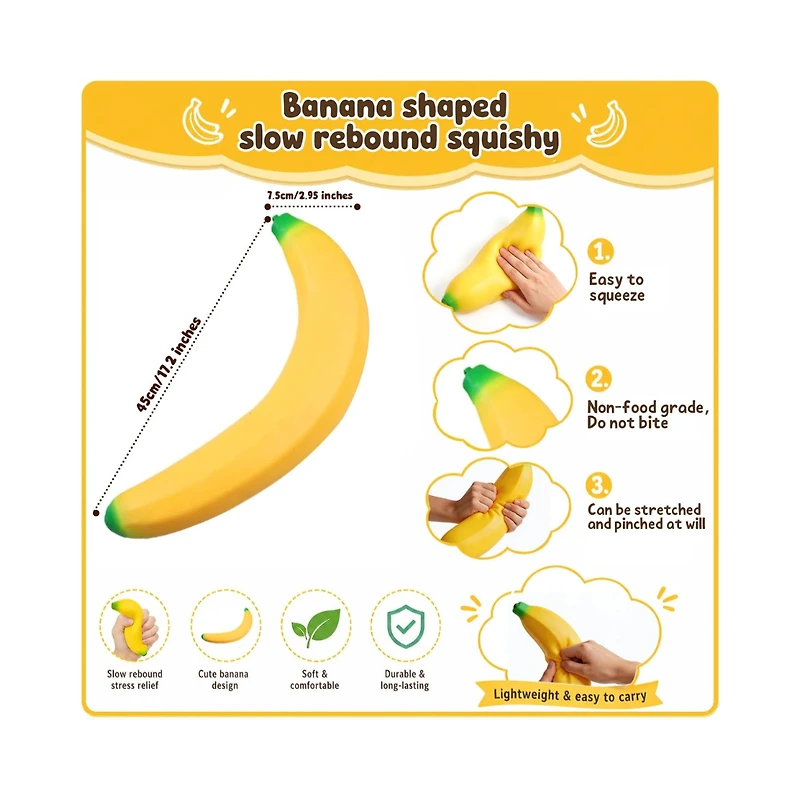 Jumbo Squish Banana