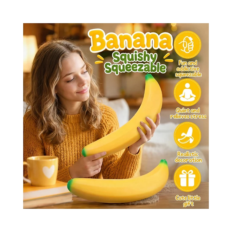 Jumbo Squish Banana