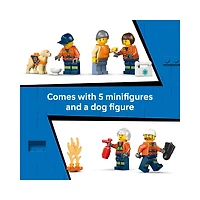 LEGO City Coast Guard Rescue Boat & Helicopter 742 Piece