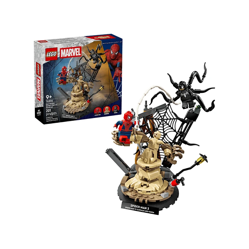 LEGO Marvel Epic Battle: Spider-Man vs. Sandman – 201
Pieces