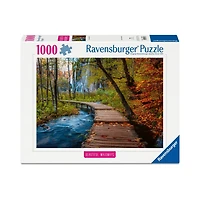 Ravensburger Autumnal Wooden Trail Jigsaw Puzzle 1000 Piece