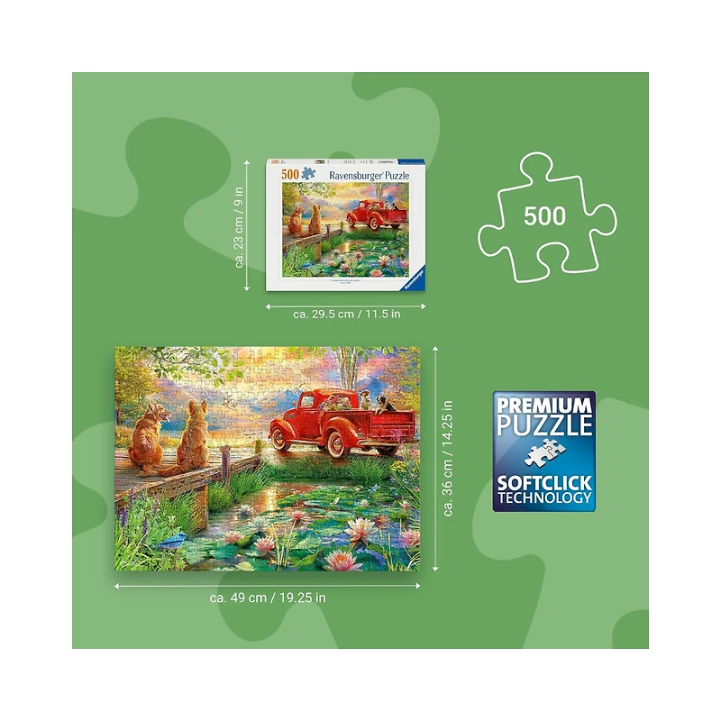 Ravensburger Summer Love Jigsaw Puzzle 500 Piece