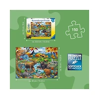 Ravensburger Wildlife Gathering XXL Jigsaw Puzzle 150 Piece