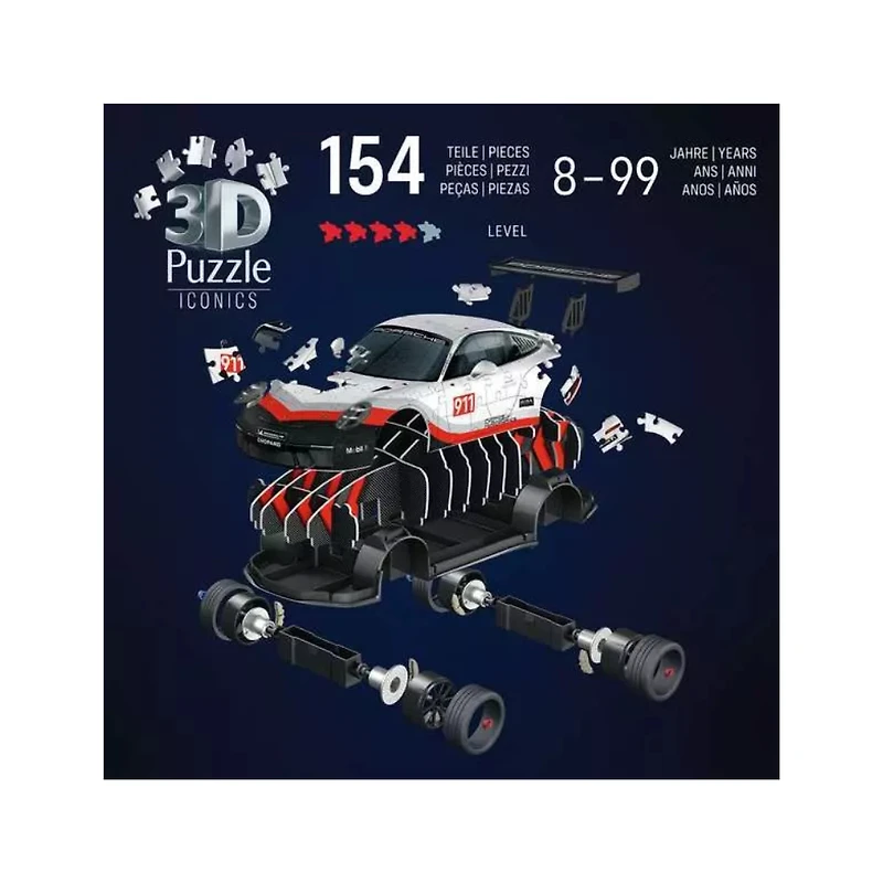 Ravesburger Porsche 911 GT3 Cup – 108 pieces