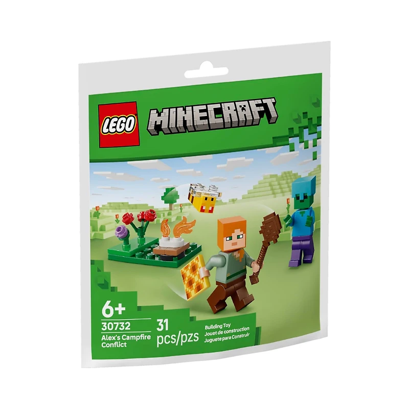 LEGO Minecraft Alex’s Campfire Conflict 31 Piece
