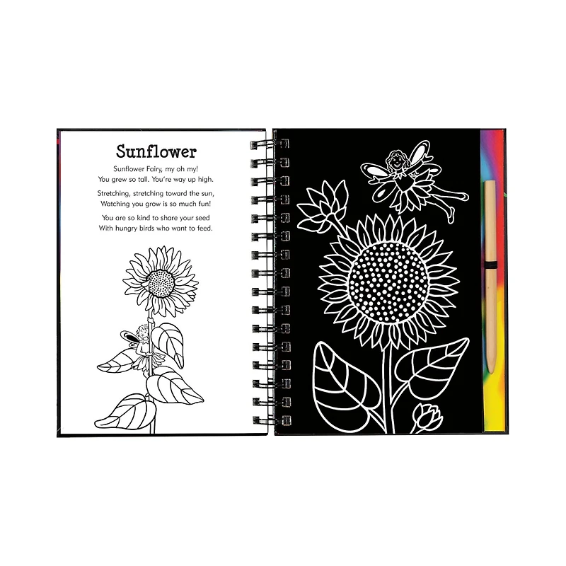 Scratch & Sketch Garden Fairies