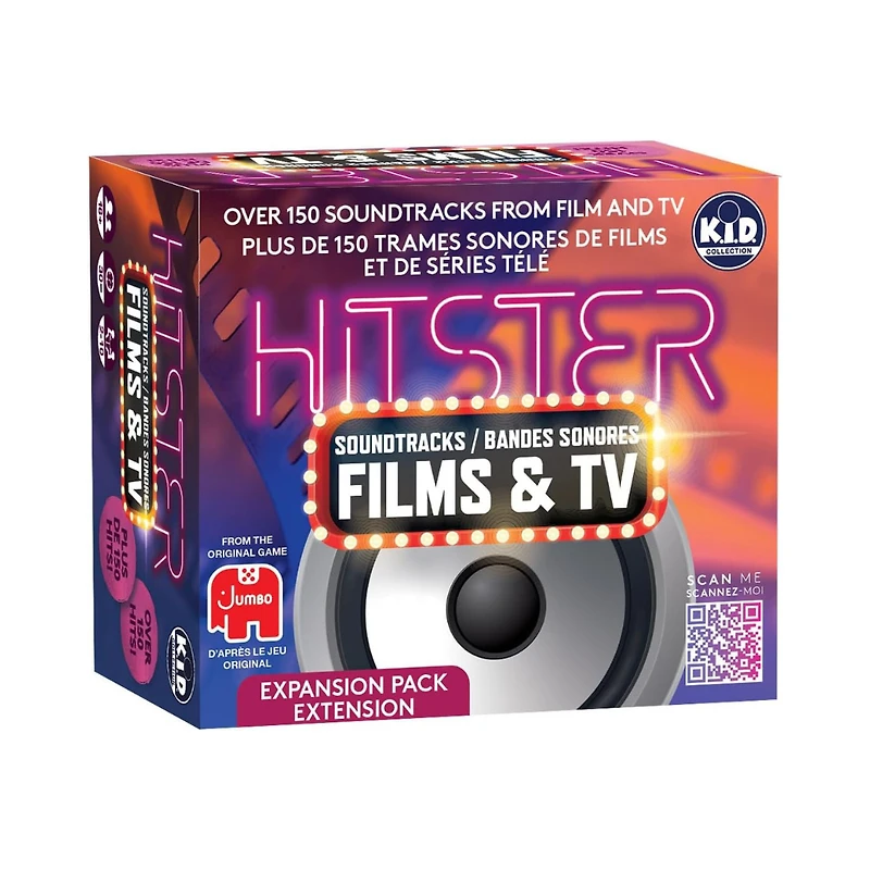 Hitster Soundtracks Films & TV – Expansion pack