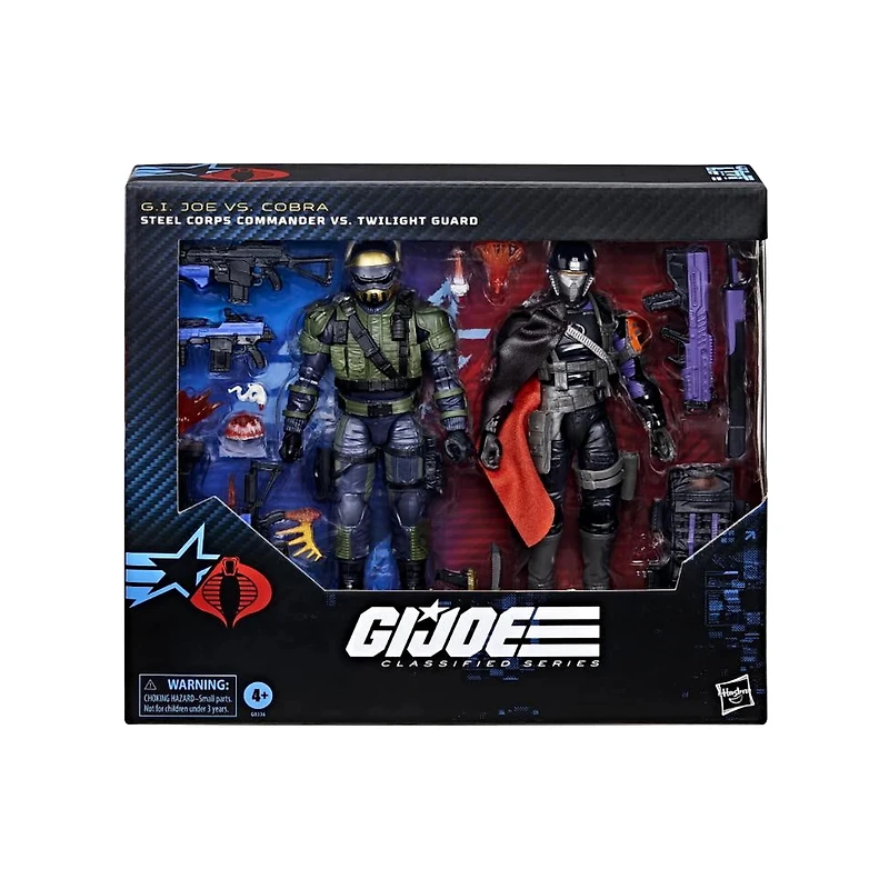 G.I. Joe Classified Series #141 Steel Corps Commander Vs. Twilight Guard