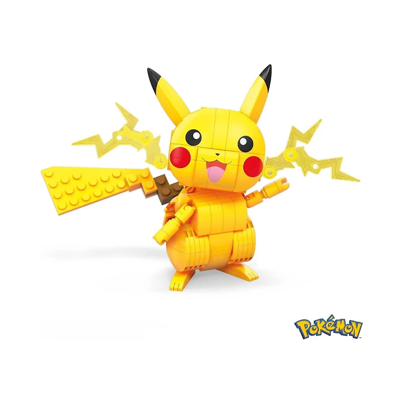 MEGA Pokémon Building Toys Set Build & Show Pikachu