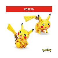 MEGA Pokémon Building Toys Set Build & Show Pikachu
