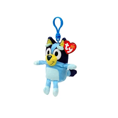 TY Clip Bluey Plush Keychain