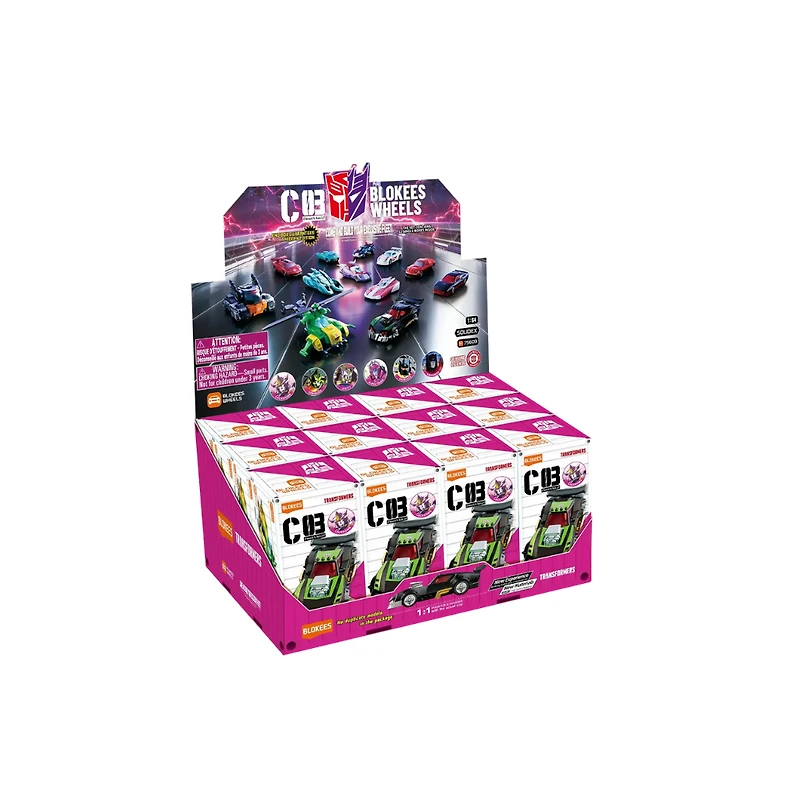 Blokees Wheels Transformers: Co3 Wreck’N Rule 2 – Wildrider (Random Pick)
