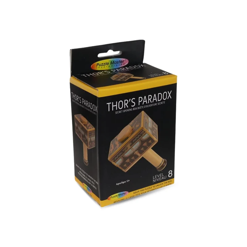 Thor’s Paradox Wooden Puzzle Box
