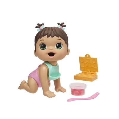 Baby Alive Lil Snacks Doll – Brown Hair