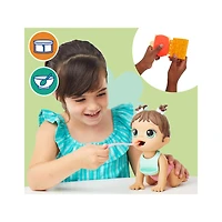 Baby Alive Lil Snacks Doll – Brown Hair