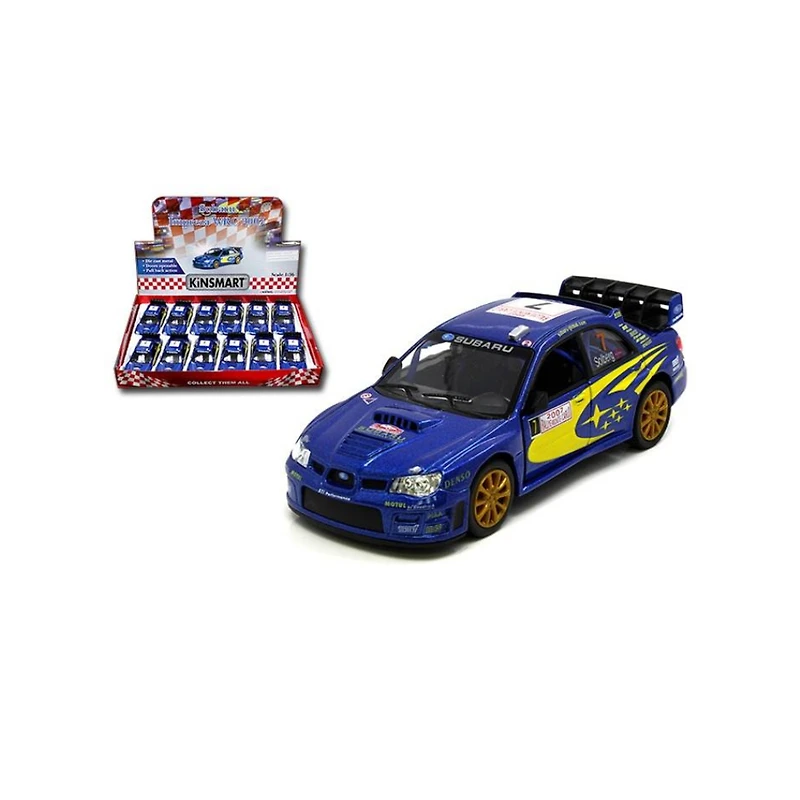 Subaru Impreza WRC Rally Car 1:36 Scale Die-Cast Model (5 Inch)
