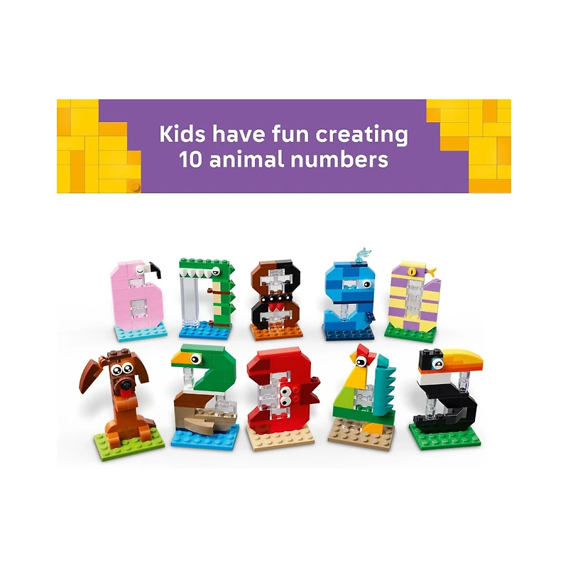 LEGO Birthday Numbers 281 Piece