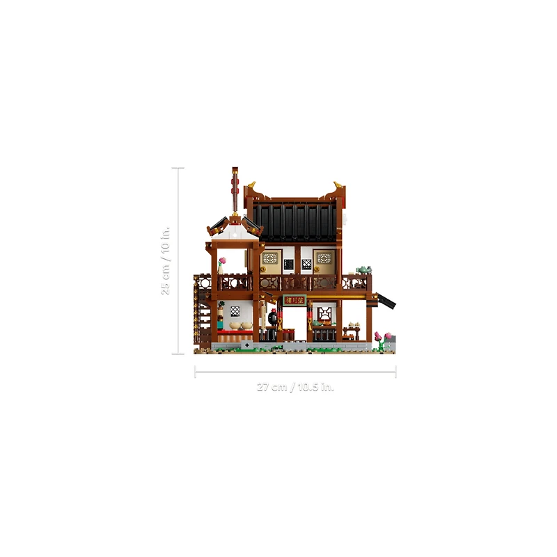 LEGO Ancient Moon-Gazing Inn 1530 Piece