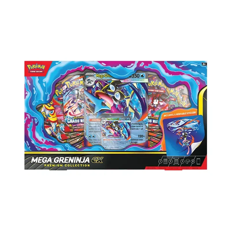 Pokemon TCG: Mega Greninja Ex Premium Collection