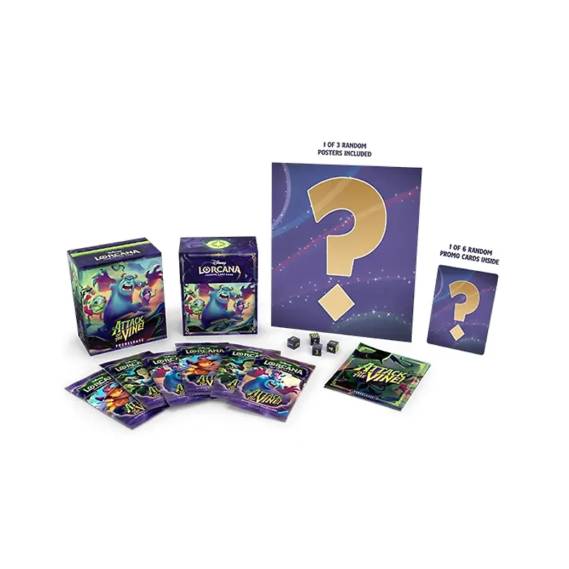 Disney Lorcana: Set 13: Attack of the Vine Prerelease Box