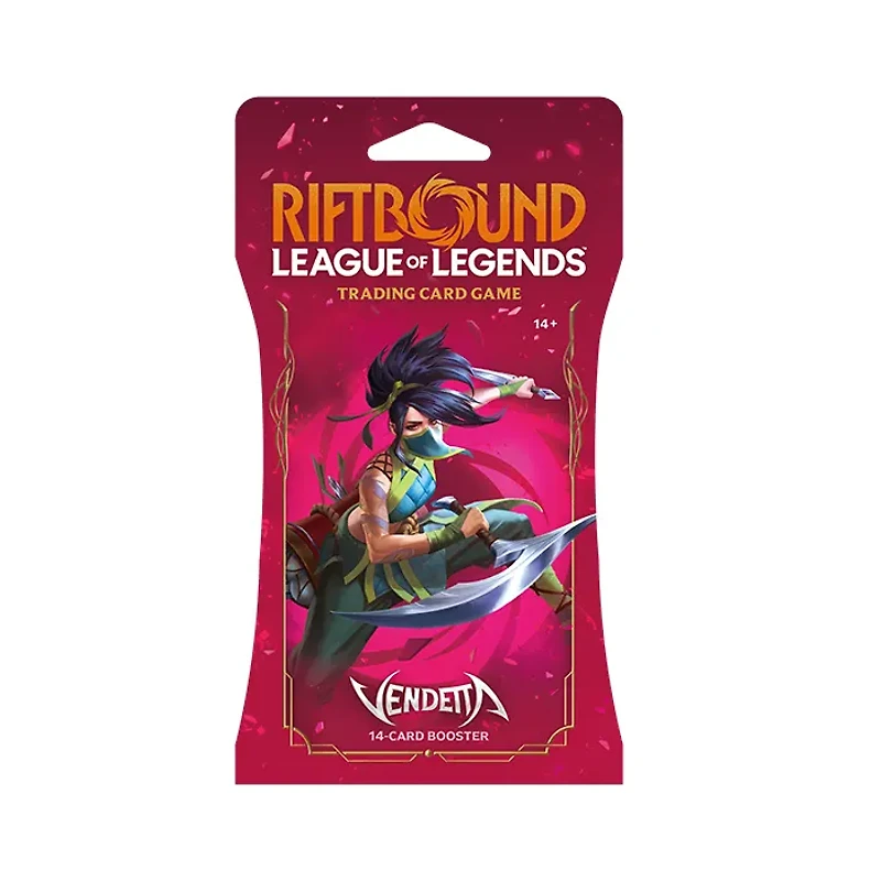Riftbound League of Legends TCG Vendetta Booster Display