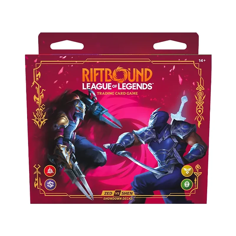 Riftbound League of Legends TCG Vendetta Showdown Deck Zed vs Shen