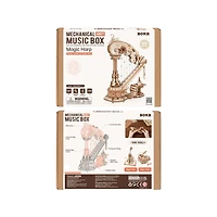 Robotime Magic Harp Music Box Wooden 3D Puzzle
