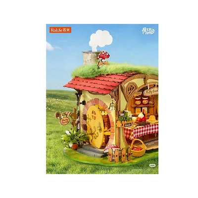 Robotime Rolife 3D Wooden Puzzle – Miniature House – Fluffy Grove