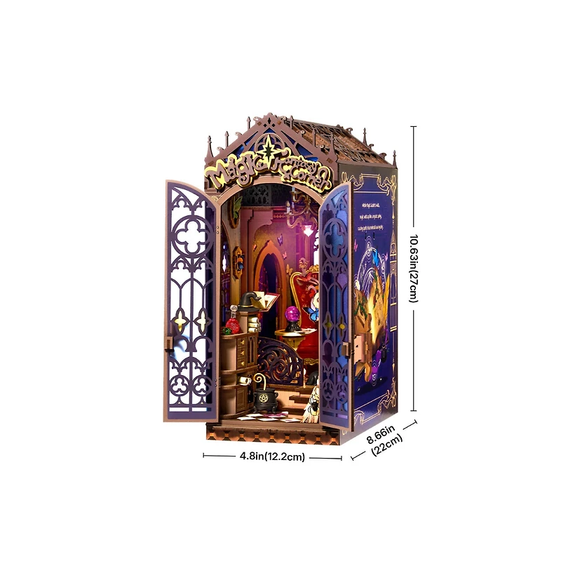Robotime Rolife DIY Book Nook Kit – Magic Fantasy Corner