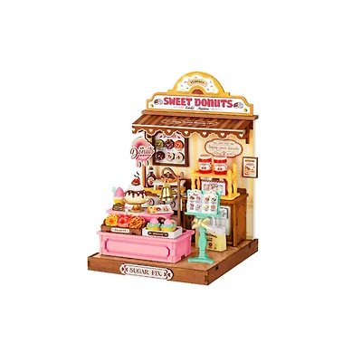 Robotime Rolife Sweetie’s Donut Shop DIY Miniature House