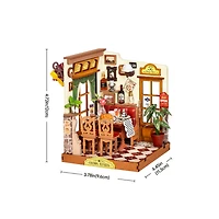 Robotime Rolife Champs-Élysées Bistro DIY Miniature House