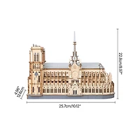 Robotime Rolife Rowood 3D Wooden Puzzle – Paris Cathedral