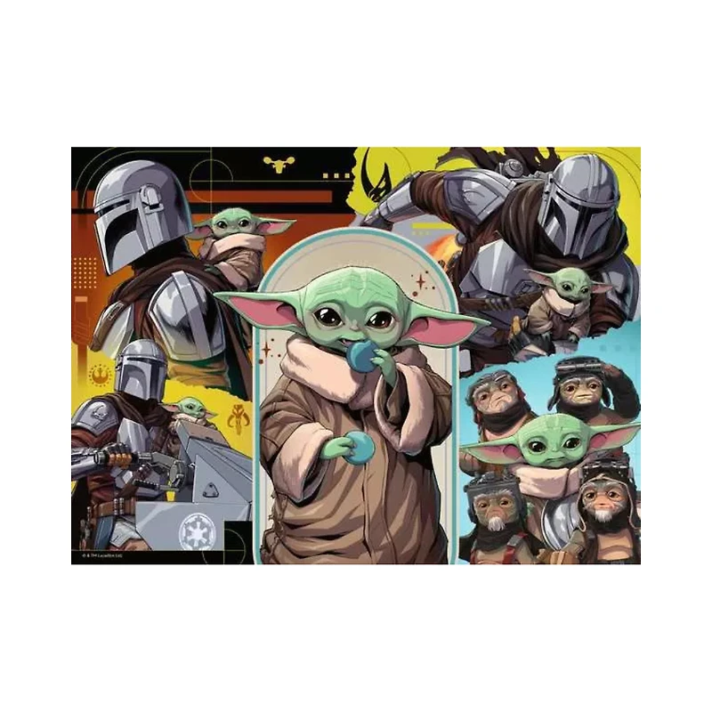 Ravensburger Star Wars The Mandalorian and Grogu Movie XXL Jigsaw Puzzle 100 piece