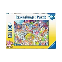 Ravensburger A Day In Chaosville XXL Jigsaw Puzzle 100 Pc