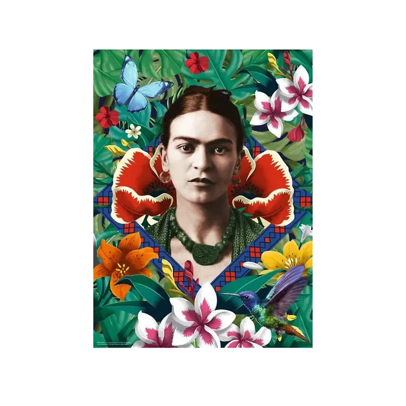 Ravensburger Frida Kahlo Bloom Fantasy –  500 Piece Jigsaw Puzzle