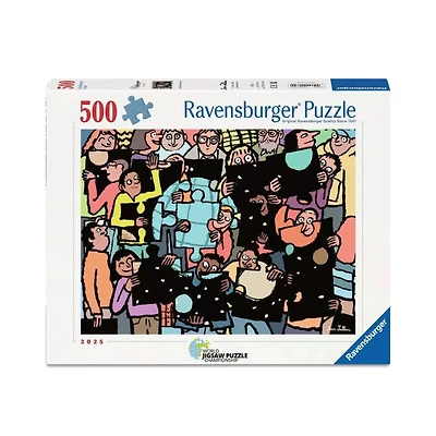 Ravensburger Puzzle Community – 500 Piece Jigsaw Puzzle