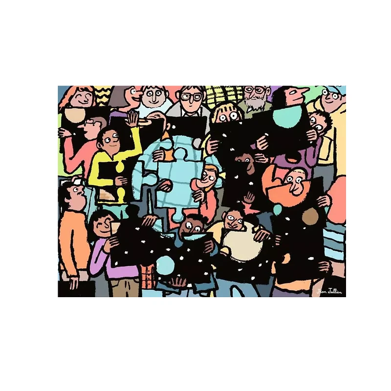 Ravensburger Puzzle Community –  500 Piece Jigsaw Puzzle