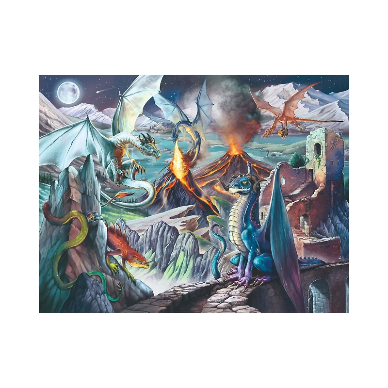 Ravensburger The Dragon Guardians 2000 Piece Jigsaw Puzzle
